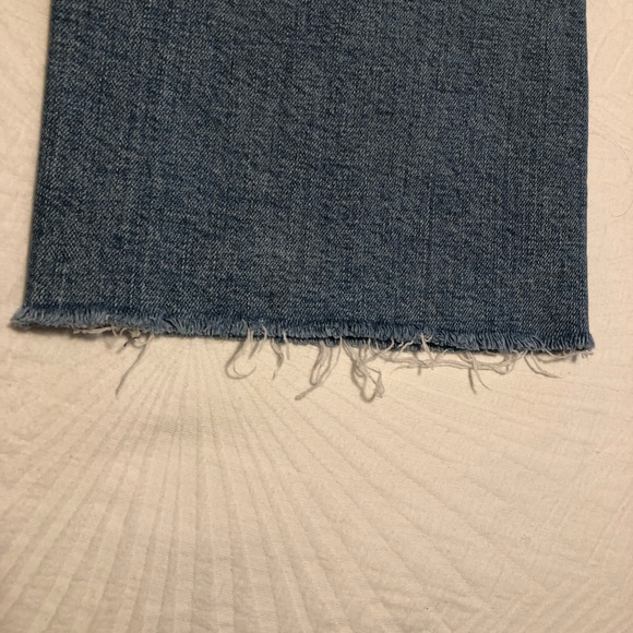 Zara wide leg cropped jean size 2 - Picture 4 of 7